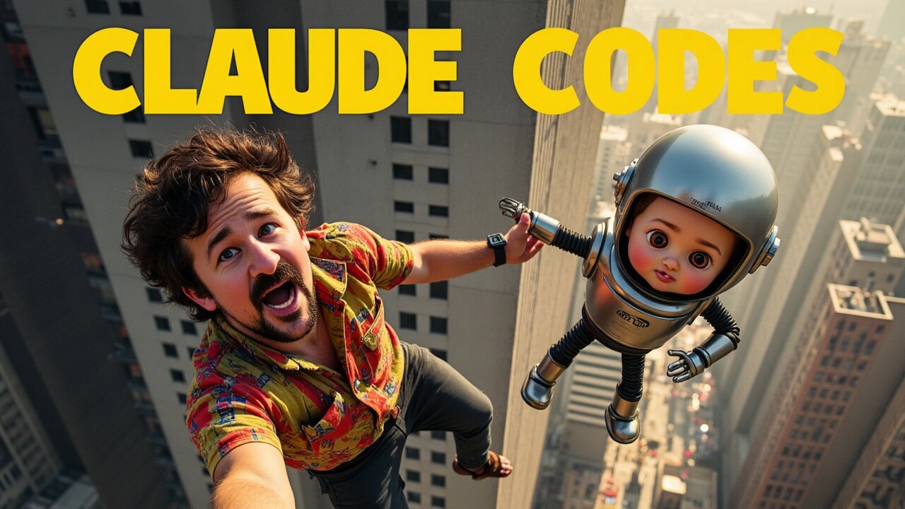 Claude codes cliff thumbnail